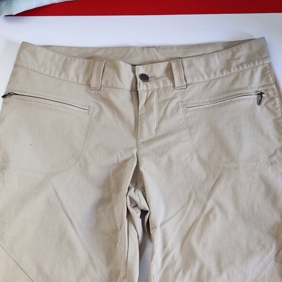 Columbia Omni-shield lightweight outdoor pants cream women's size 12 long - Picture 2 of 16